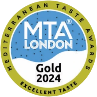 Μετάλλιο MTA London — Χρυσό 2024, Mediterranean Taste Awards