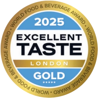 Μετάλλιο Excellent Taste — Χρυσό 2025, World Food & Beverage Award
